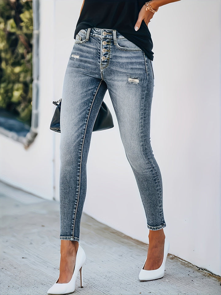 Levoire | Jean Skinny Stretch Déchiré