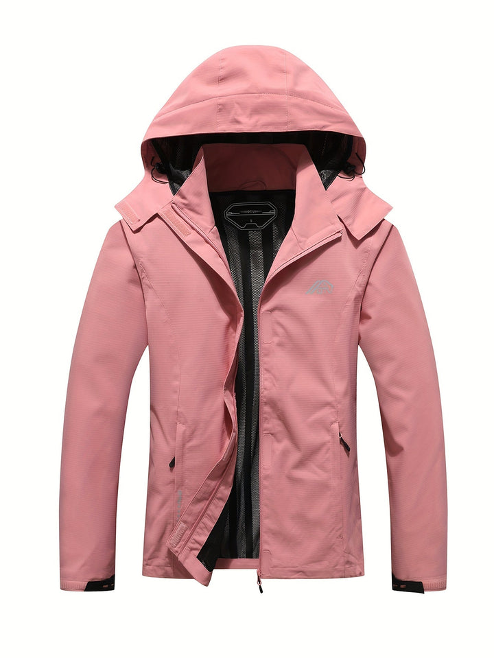 Levoire | Veste De Pluie Avec Capuche Couleur rose pâle