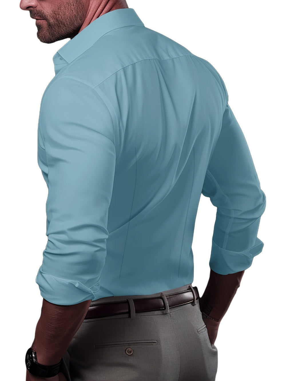Levoire | T-Shirt Slim Fit Pour Hommes Conçu Dans Une Seule Couleur