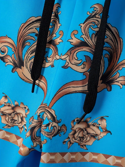 Levoire | 2 Pièces Costume Homme Avec Motif Floral Doré