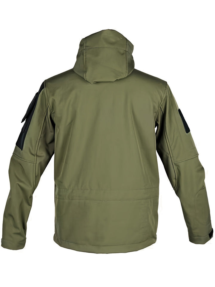 Levoire | Veste Softshell Imperméable Pour Homme Avec Capuche