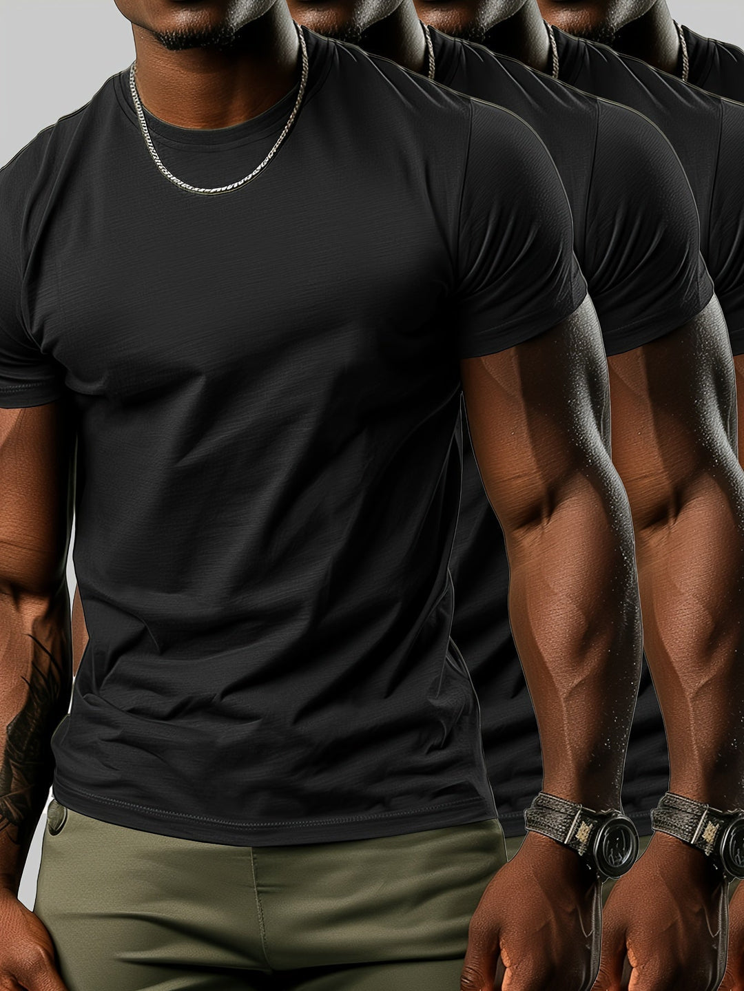 Levoire | Pack De 4 T-Shirts À Col Rond