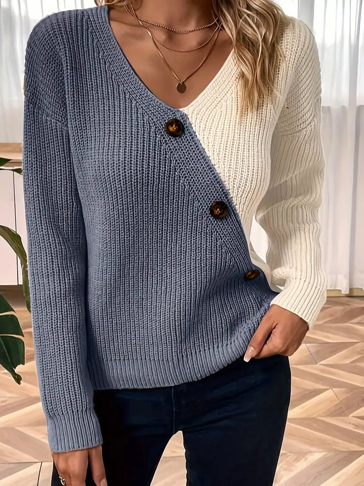 Levoire | Style Élégant En Maille Douce Gris