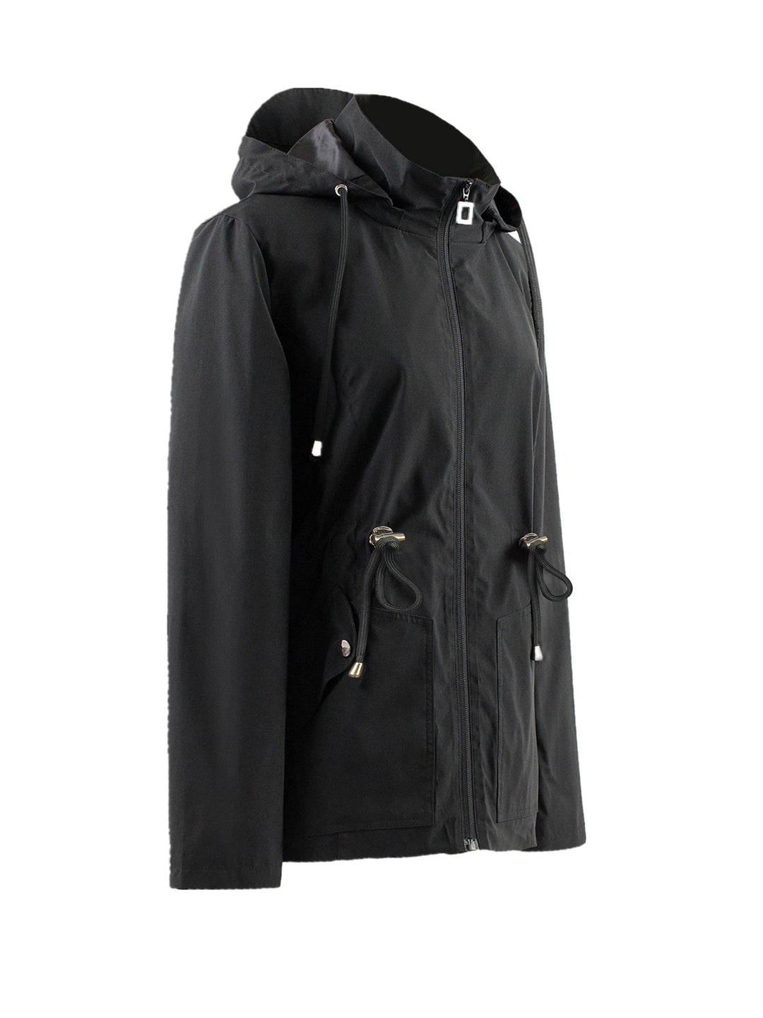 Levoire | Veste De Printemps Et D'Automne À Capuche Imperméable À Taille Empiriques