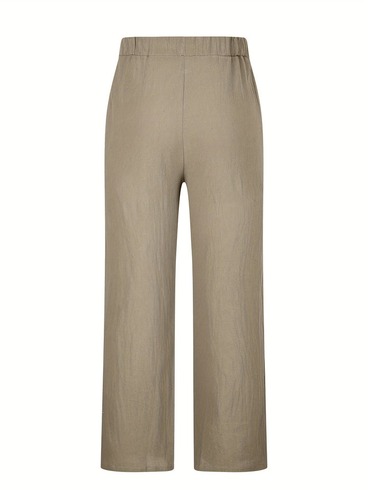 Levoire | Grande Taille Pantalons En Coton Pour Hommes De Loisirs