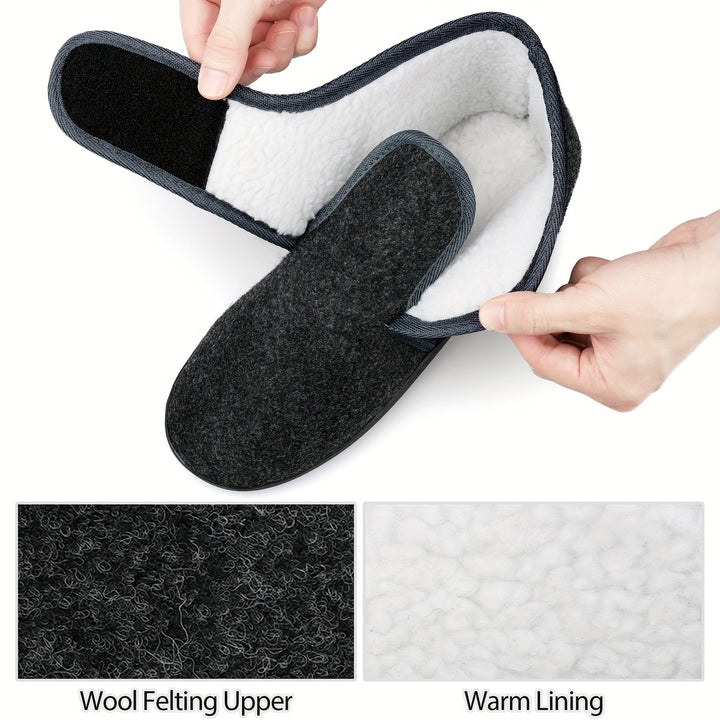 Levoire | Chaussures De Maison Pour Hommes Avec Une Solide Sangle De Cheville