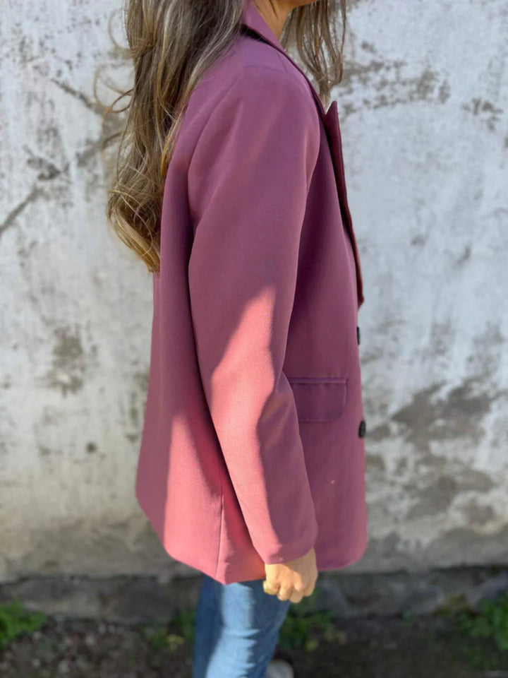 Levoire | Blazer À Col Classique À Manches Longues En Taille Entière