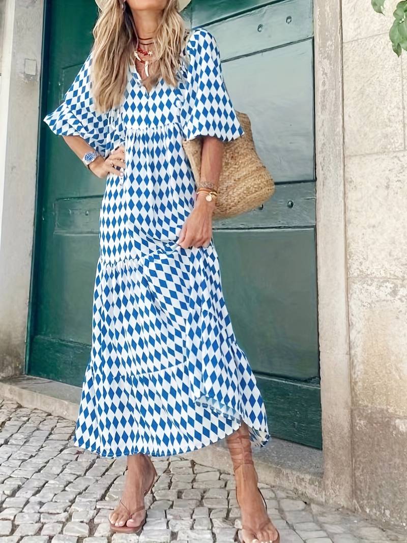 Levoire | Maxi robe femme avec imprimé fleuri