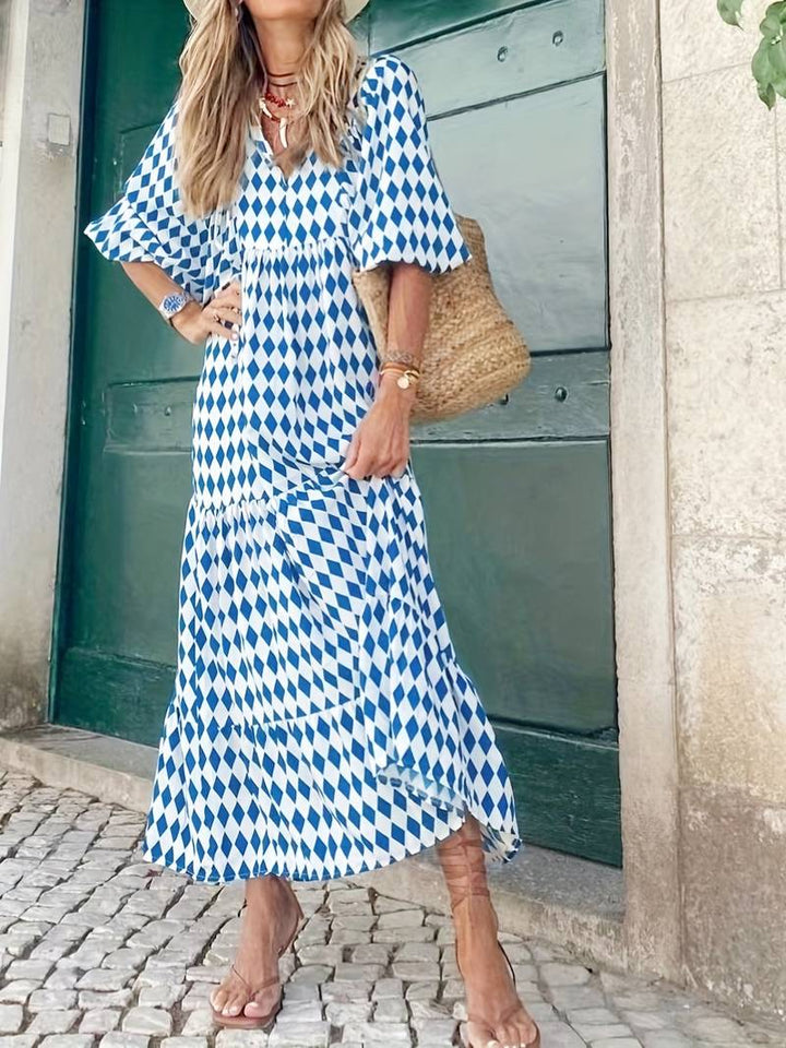 Levoire | Maxi robe femme avec imprimé fleuri