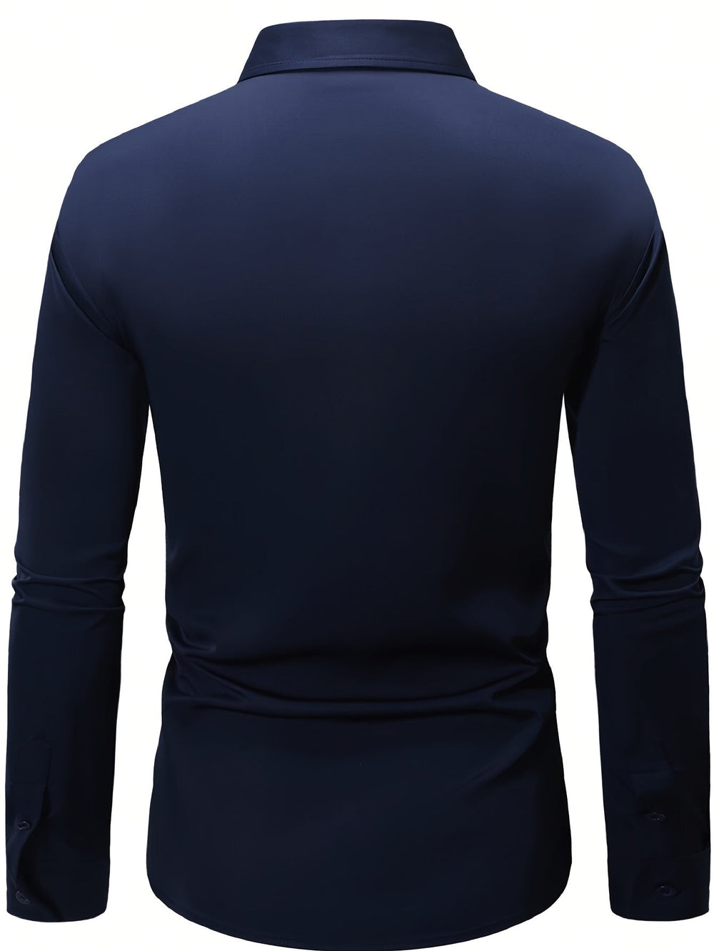 Levoire | Classique Unicolore Chemise À Manches Longues