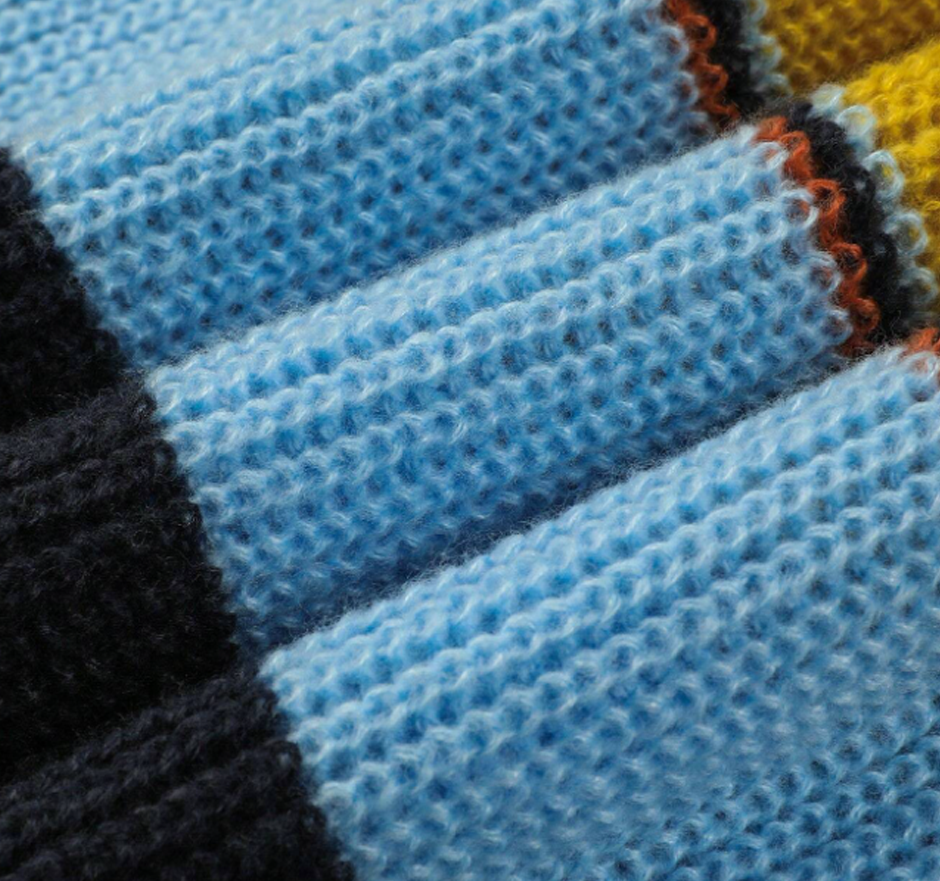Levoire | Gilet rayé à manches longues avec bouton