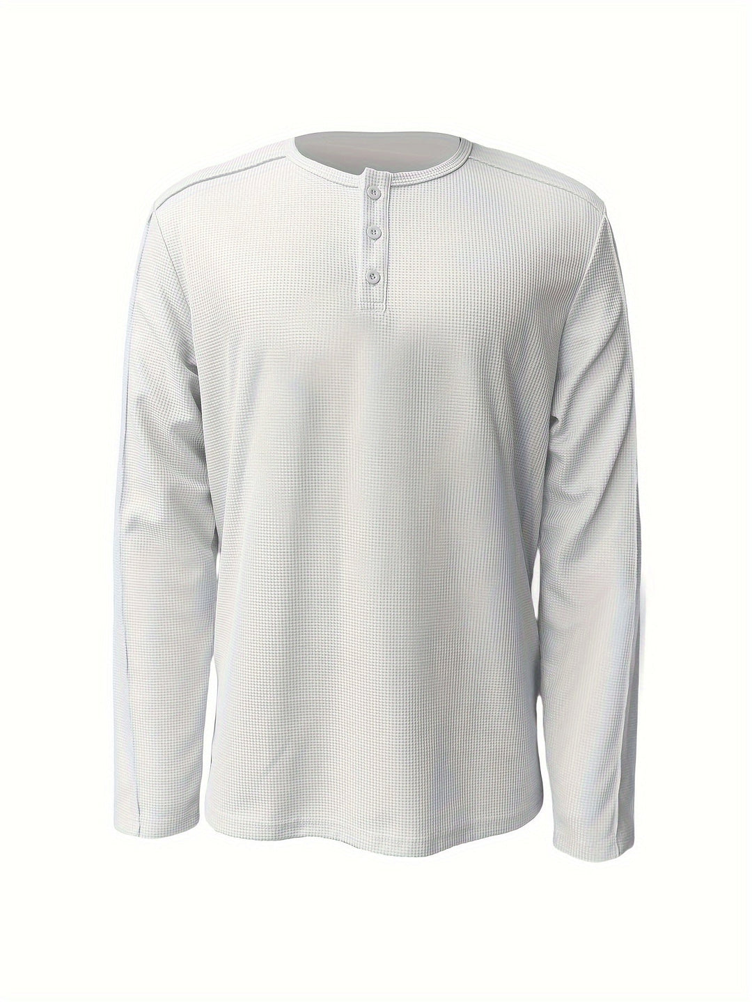 Levoire | T-Shirt Henley En Tricot Gaufré Homme