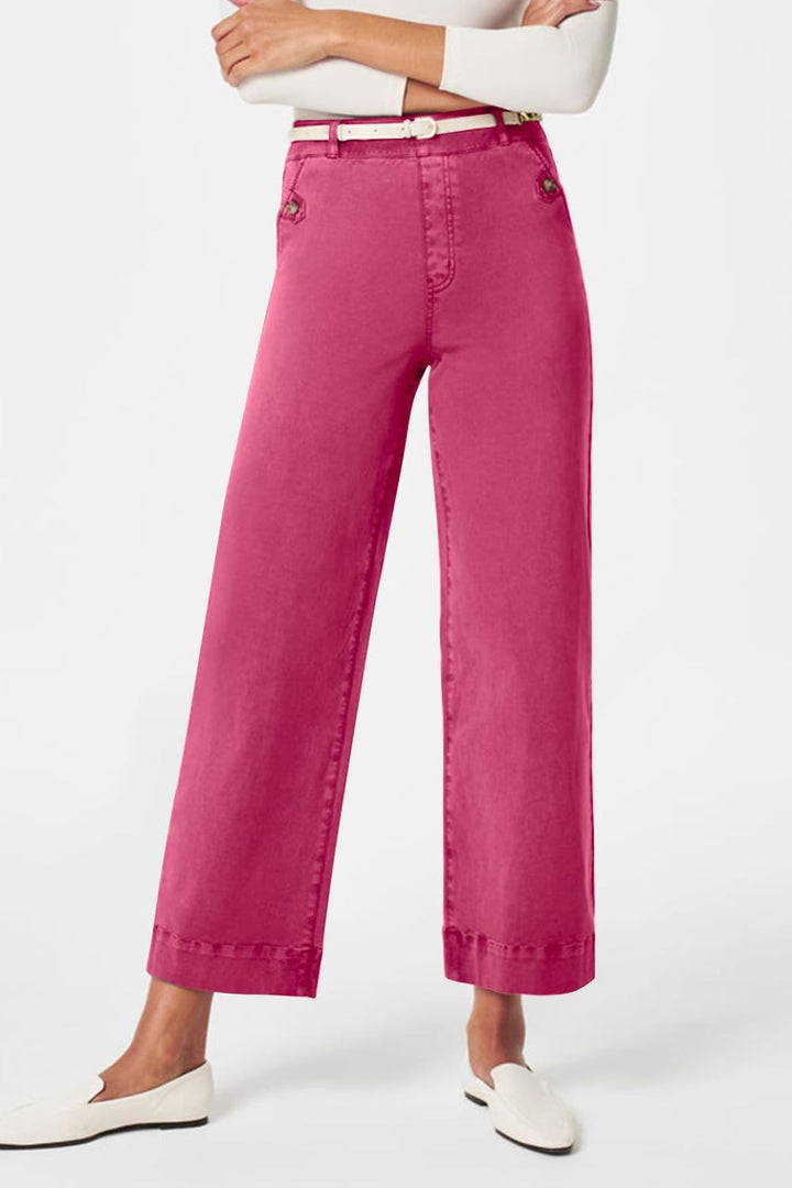 Levoire | Jean Taille Haute Avec Poches Classiques, Élégant Et Polyvalent