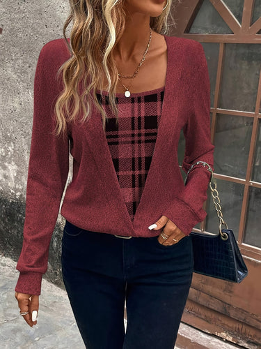 Levoire | Chemise À Motifs Avec Encolure Carrée Et Fente