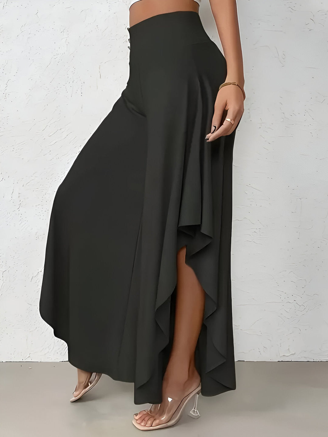 Levoire | Pantalon Asymétrique À Coupe Large