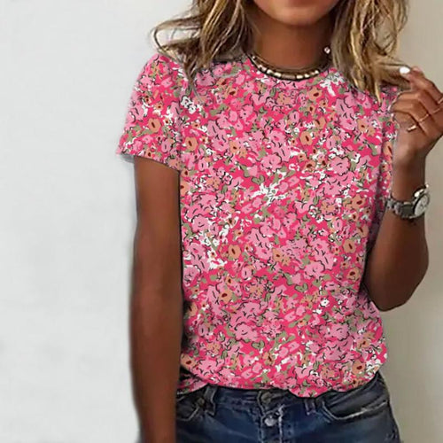 Levoire | T-Shirt Décontracté À Fleurs