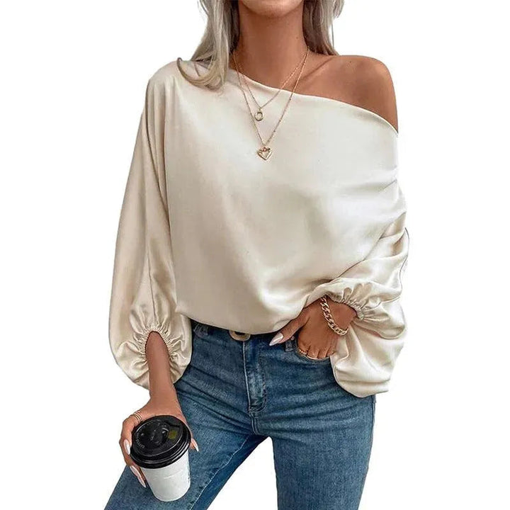 Levoire | Chemise asymétrique avec col en V
