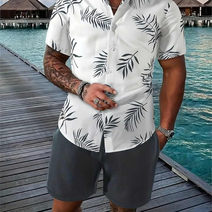 Levoire | Motifs Tropicaux Hommes Ensemble