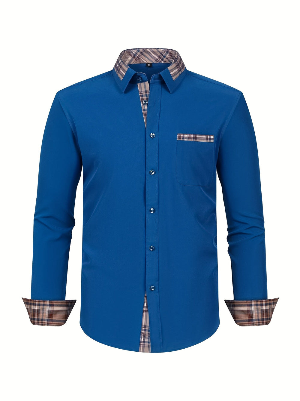 Levoire | Chemise Fine Adaptée Aux Affaires Avec Col À Carreaux