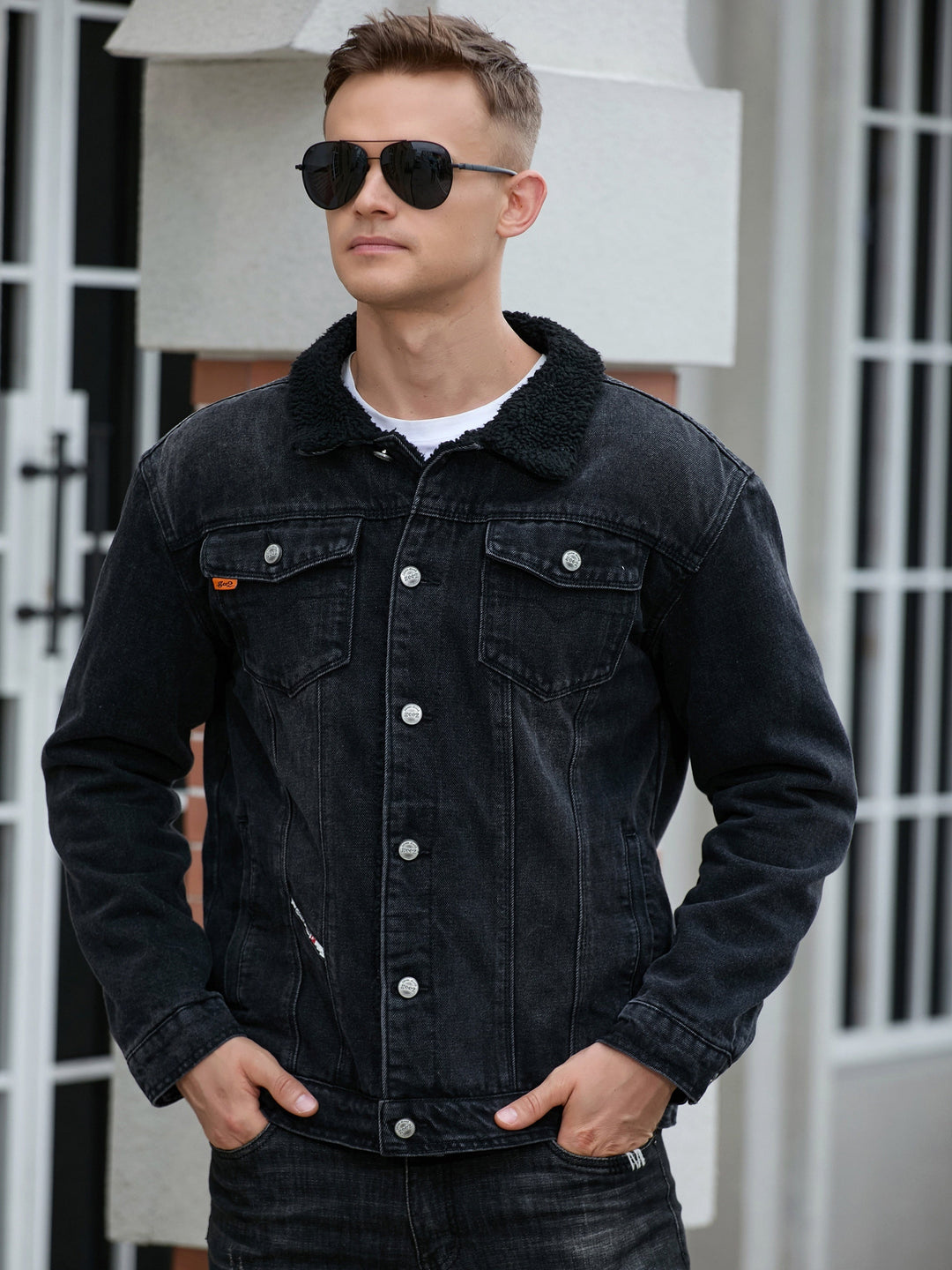 Levoire | Veste En Jean Décontractée Pour Homme