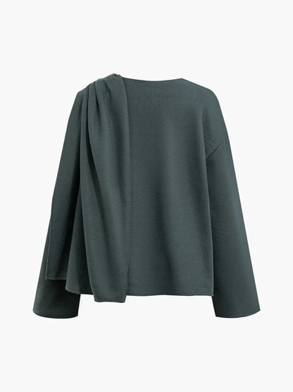 Levoire | Pull À Col Rond Avec Écharpe