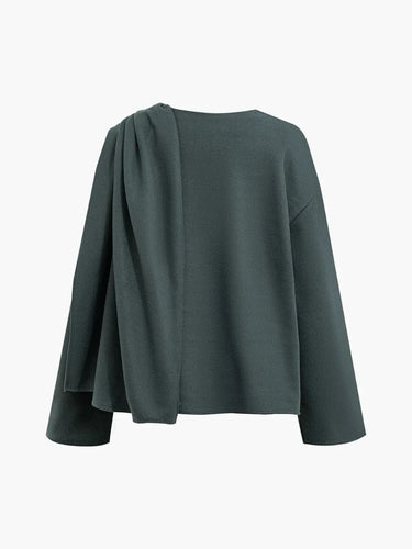 Levoire | Pull À Col Rond Avec Écharpe