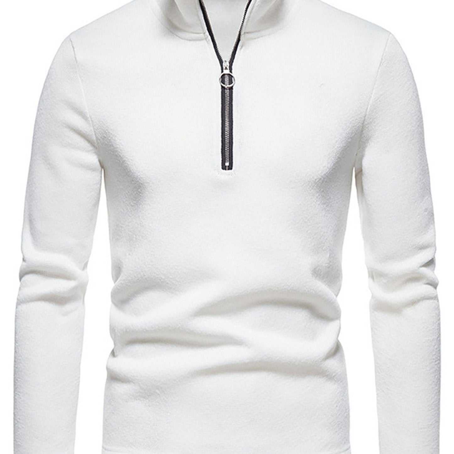 Levoire | Costumes En Tricot Pour Hommes Avec Zip À Mi-Hauteur Et Col Montant