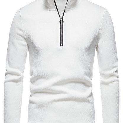 Levoire | Costumes En Tricot Pour Hommes Avec Zip À Mi-Hauteur Et Col Montant