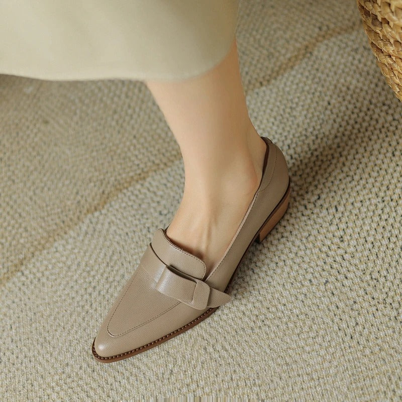 Levoire | Escarpins en cuir PU avec boucle