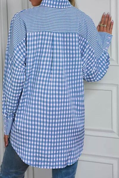 Levoire | Chemise À Boutons À Carreaux À Manches Longues