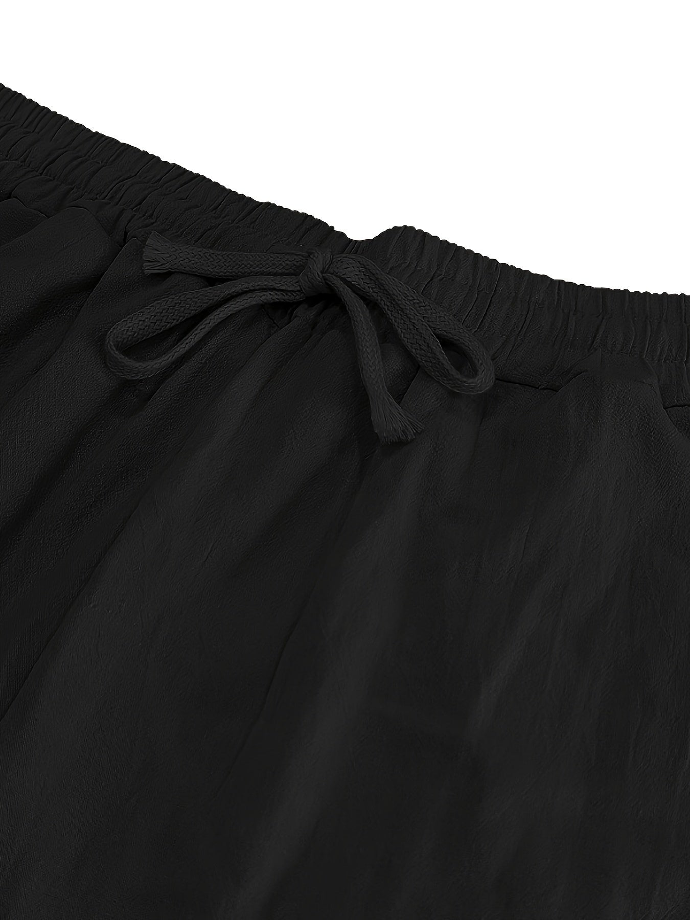 Levoire | Loisirs Coton Lin Pantalons Couleur Unie