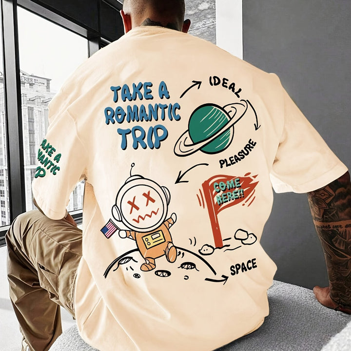 Levoire | T-Shirt Homme Avec Motif D'Astronaute