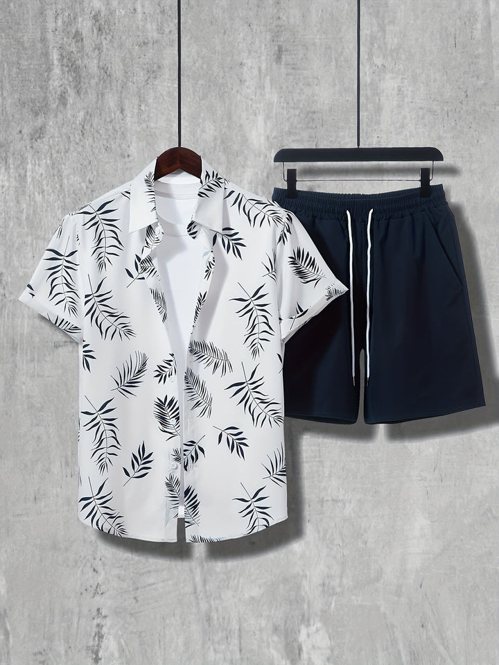 Levoire | Motifs Tropicaux Hommes Ensemble