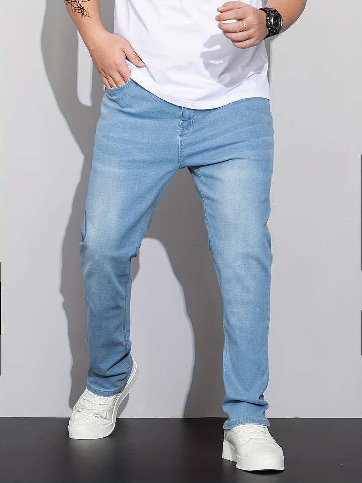 Levoire | Jeans Rentot En Denim Uni
