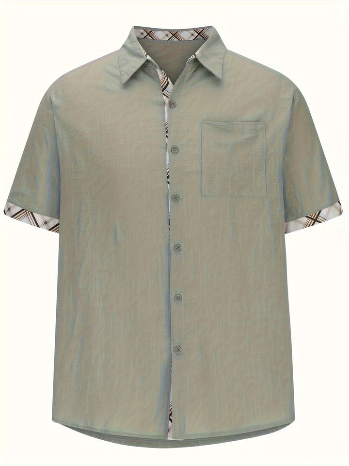 Levoire | Chemise D'Été À Carreaux Élégant