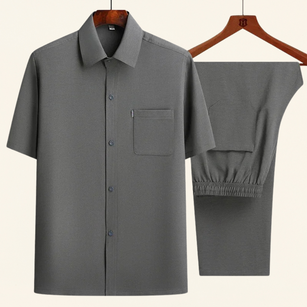 Levoire | Ensemble deux pièces confortable Gris foncé