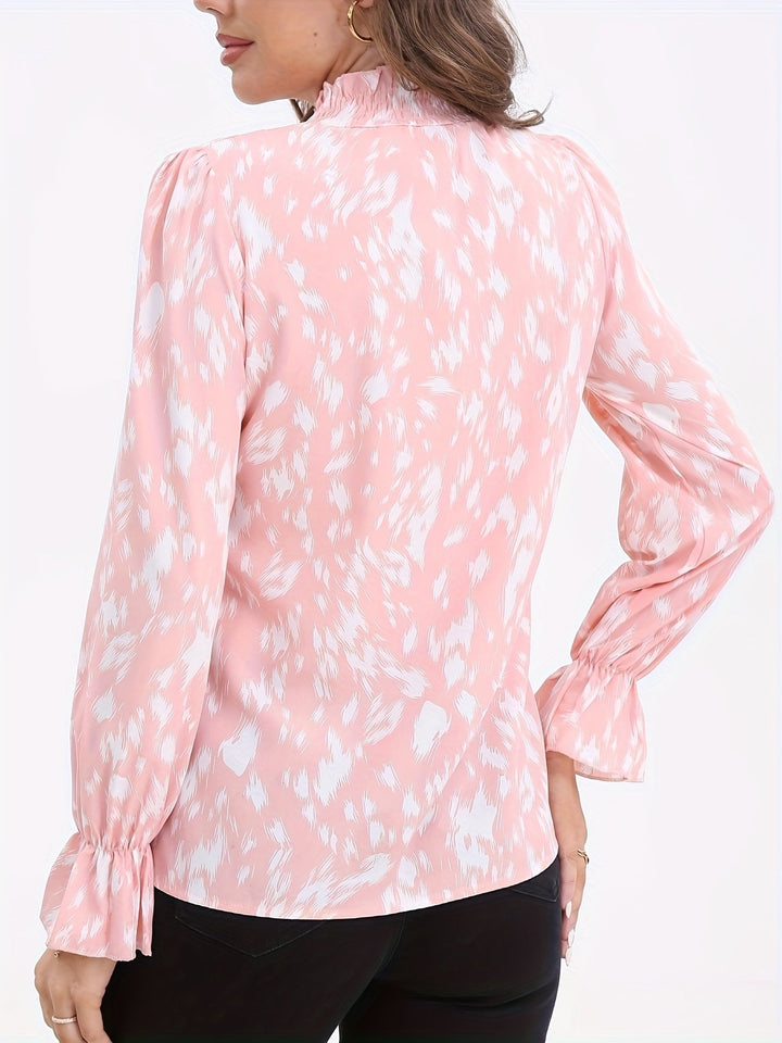 Levoire | Chemise À Imprimé Parfait Et Col Montant