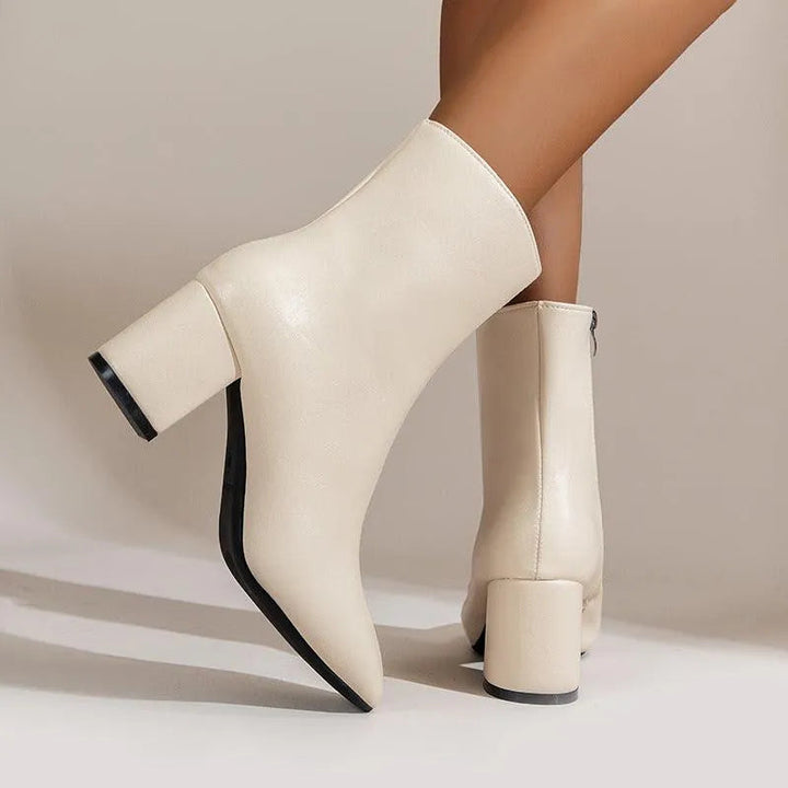 Levoire | Bottes à bout large Blanc cassé