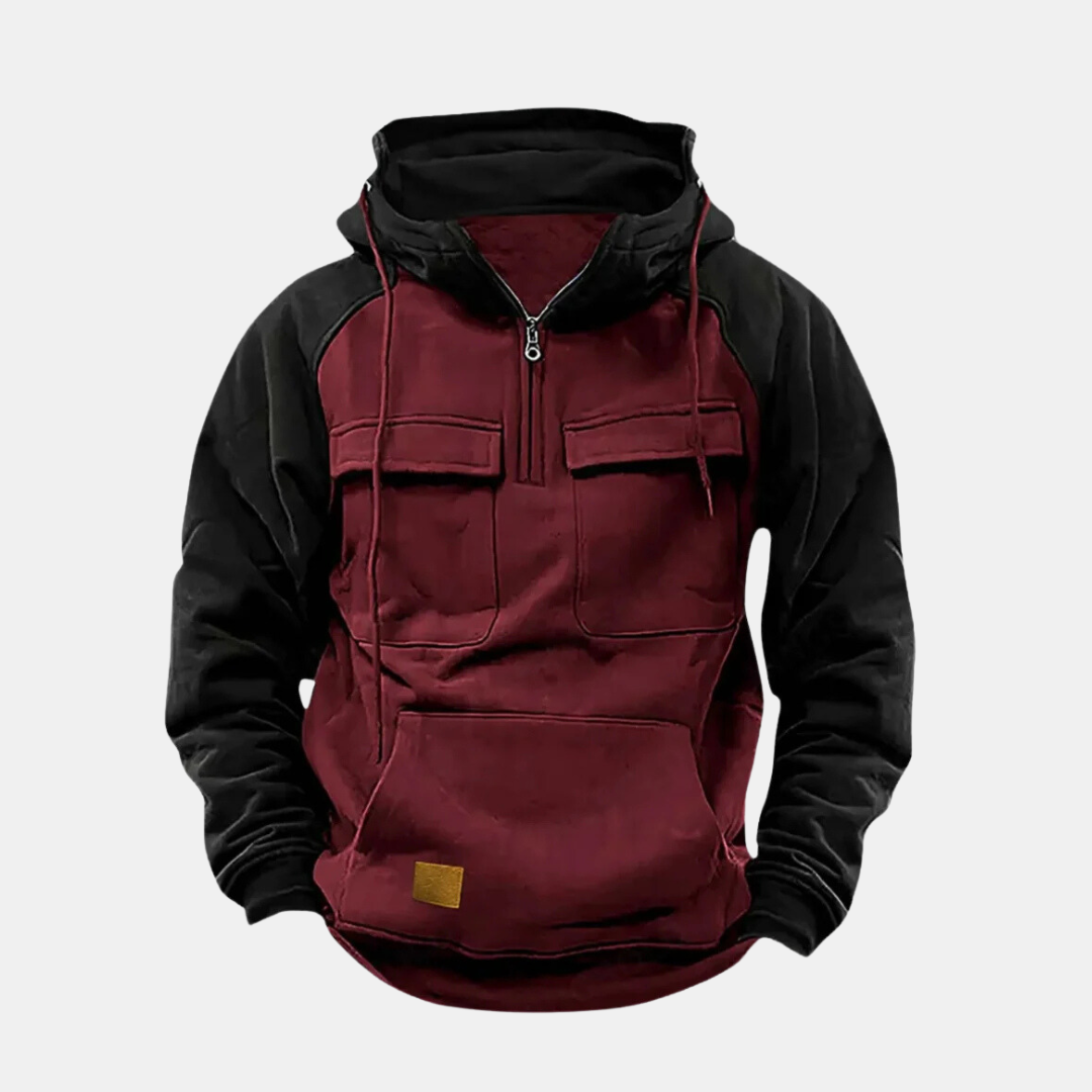 Levoire | Sweat-shirt pour hommes d'extérieur Rot