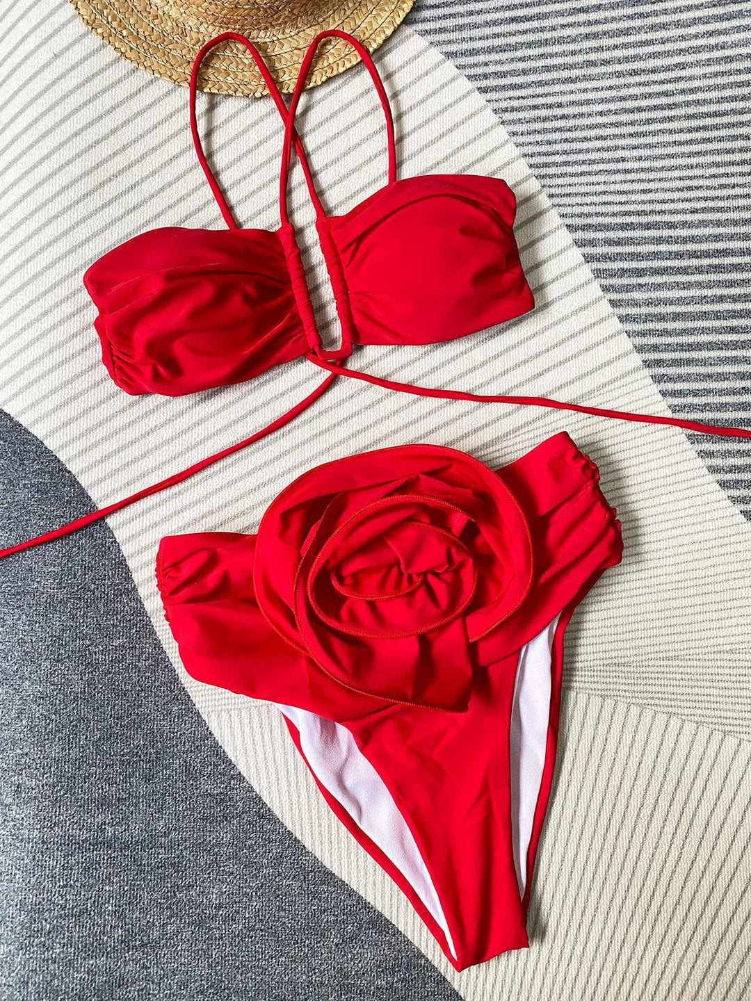 Levoire | Haut De Bikini À Motif Floral Pour Femmes