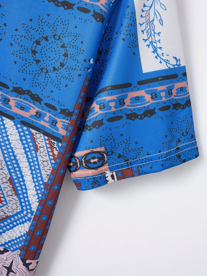 Levoire | Ensemble Paisley À Deux Pièces Pour Hommes D'Été