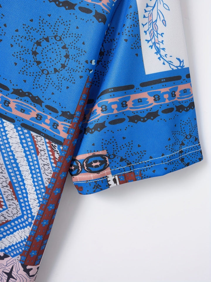 Levoire | Ensemble Paisley À Deux Pièces Pour Hommes D'Été