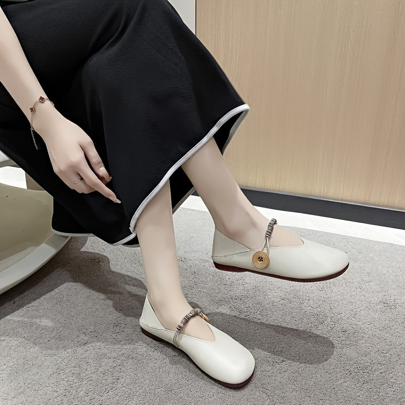 Levoire | Chaussons Confortables Femmes Avec Fermeture À Bouton