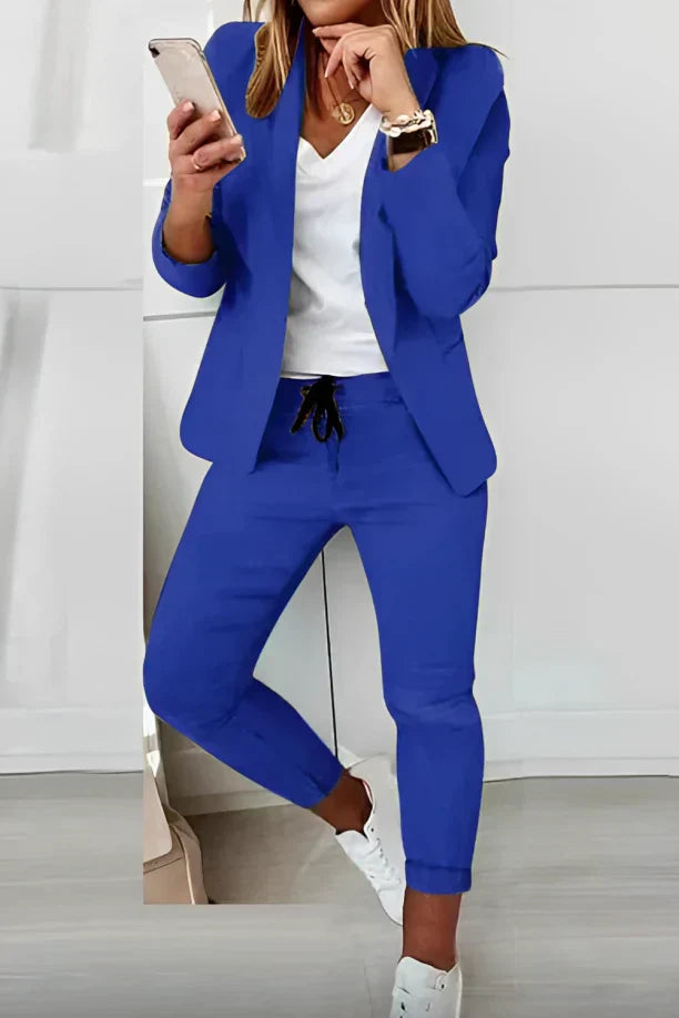 Levoire | Costume Décontracté Et Tendance Bleu