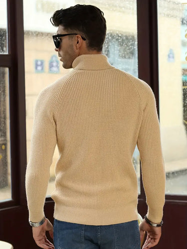 Levoire | Pull Col Roulé À Câble