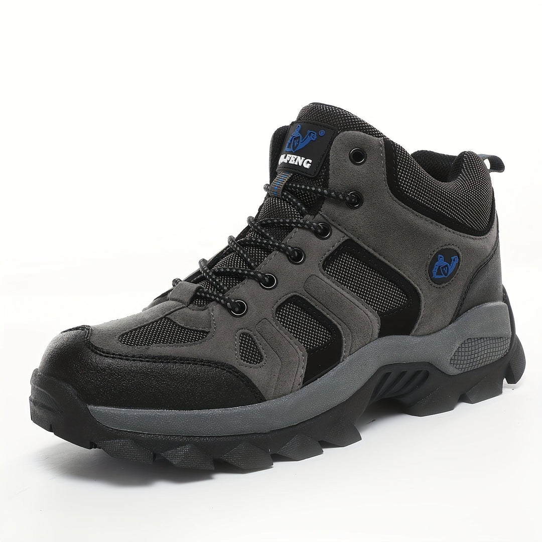 Levoire | Chaussures De Randonnée Imperméables À Lacets Pour Hommes Gris