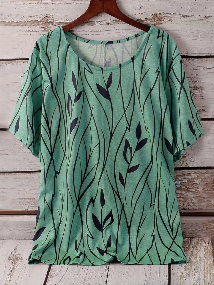 Levoire | Chemise À Motifs Floraux Vert