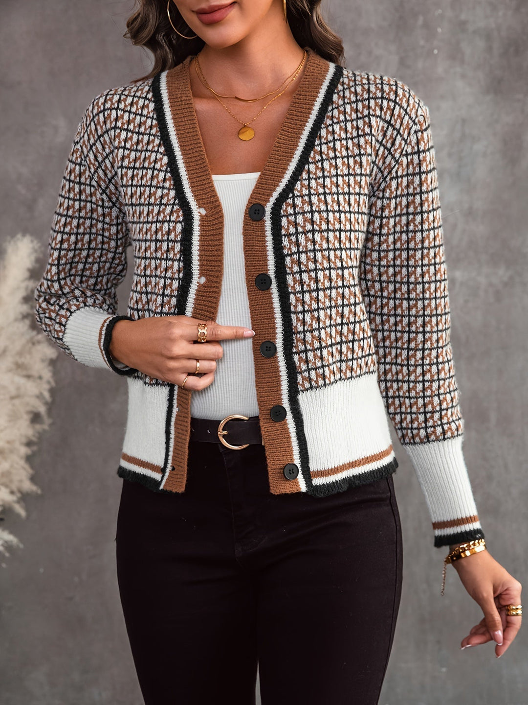 Levoire | Veste Ajustée À Fermeture Double Marron