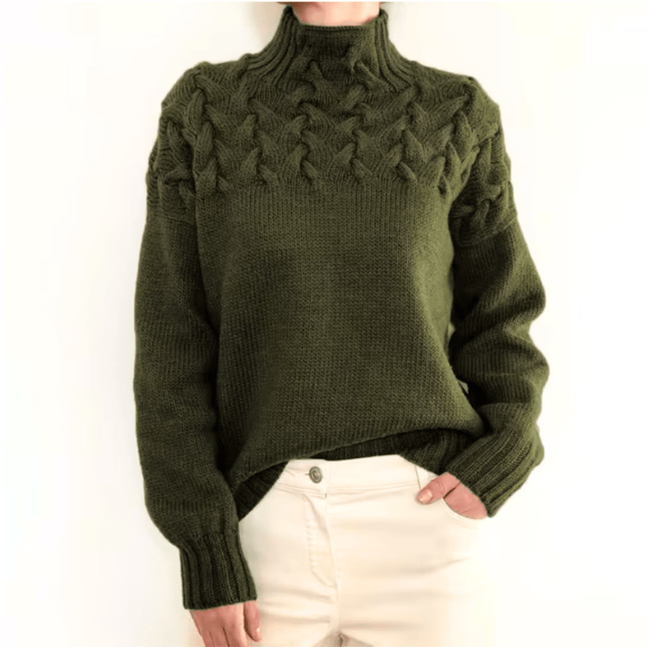 Levoire | Veste Femme Élégante Décontractée Tendance Vert foncé