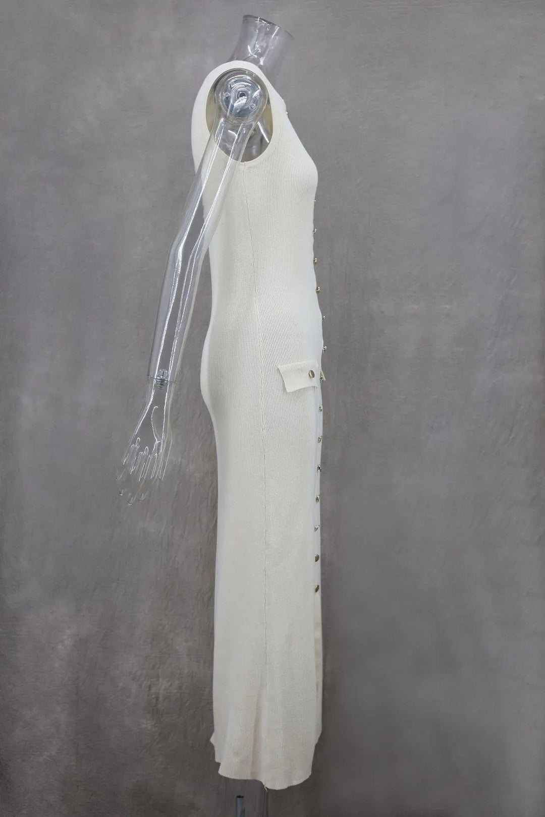 Levoire | Robe tricotée sans manches élégante